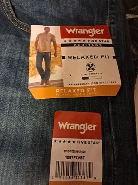 Five Star Men’s Relaxed Fit Jeans - Blue